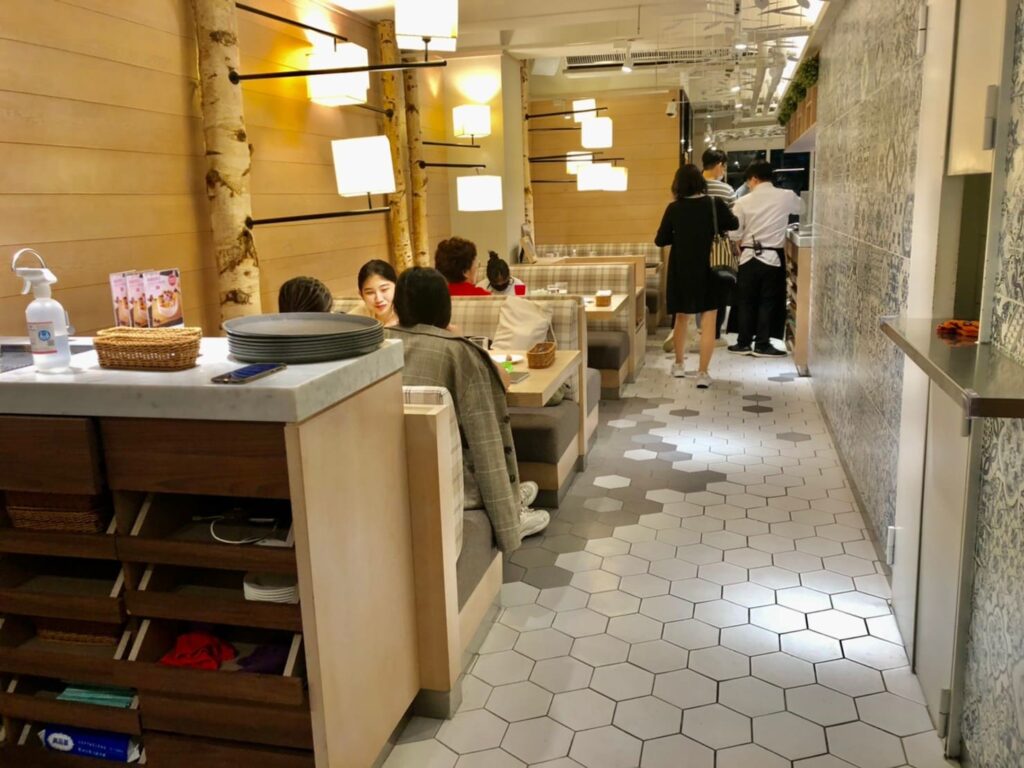 LeTAO小樽洋菓子內用座位
