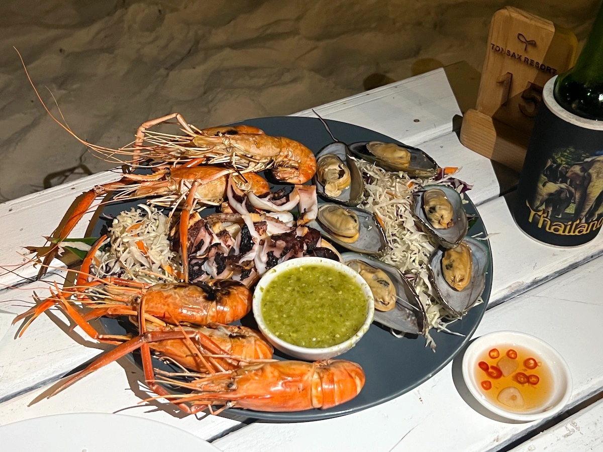 Tonsak Resort 海鮮套餐