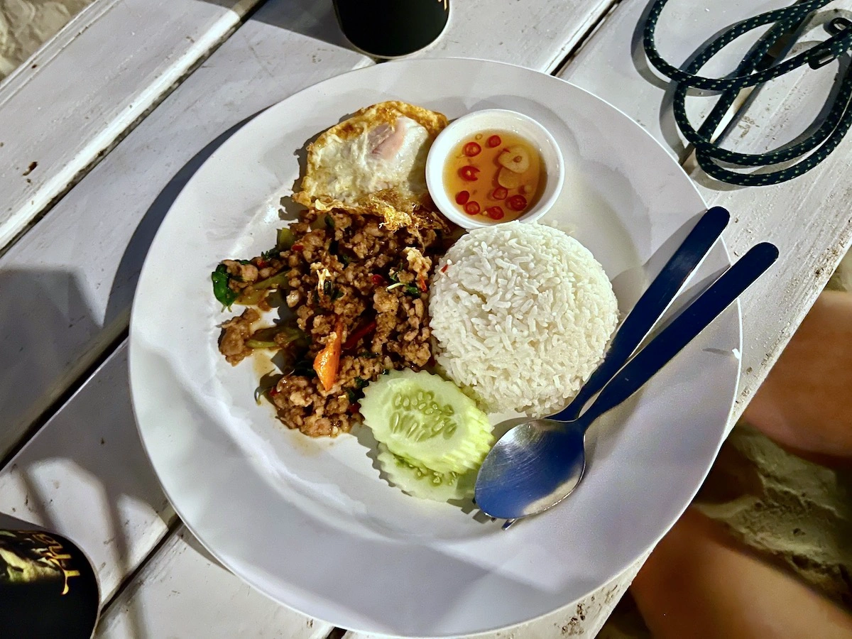 tonsak resort 打拋豬飯