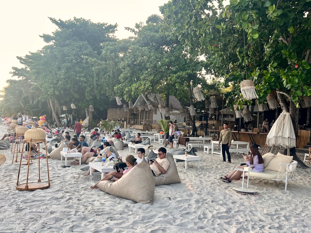tonsak resort 沙灘懶骨頭