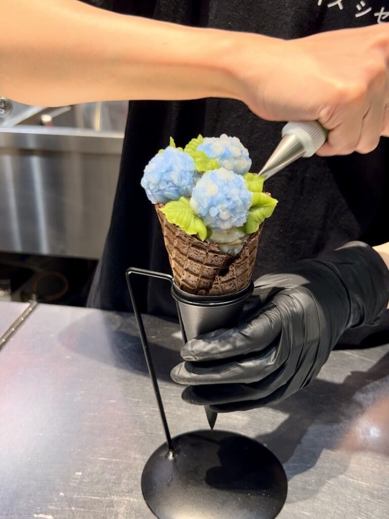 繡球花冰淇淋