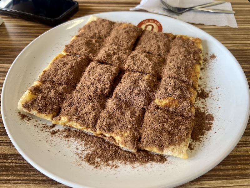 Banana Roti with Milo