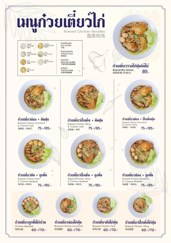 trok chang moi menu