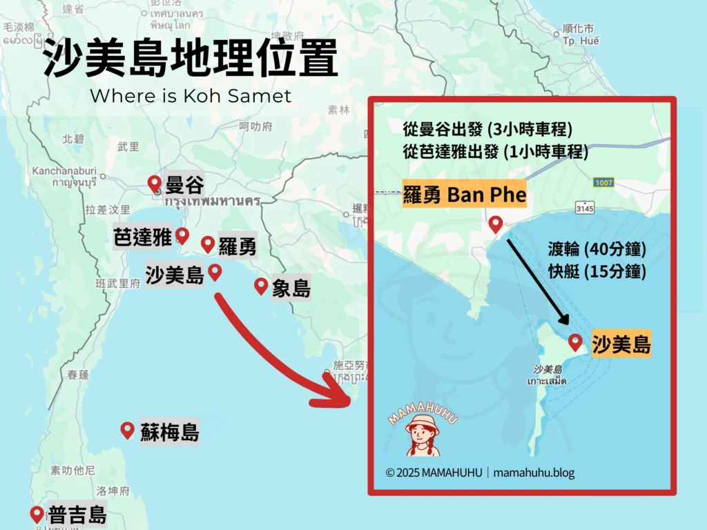 沙美島地理位置