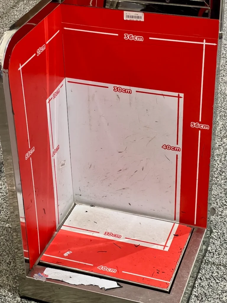 泰國亞洲航空 登機箱尺寸限制