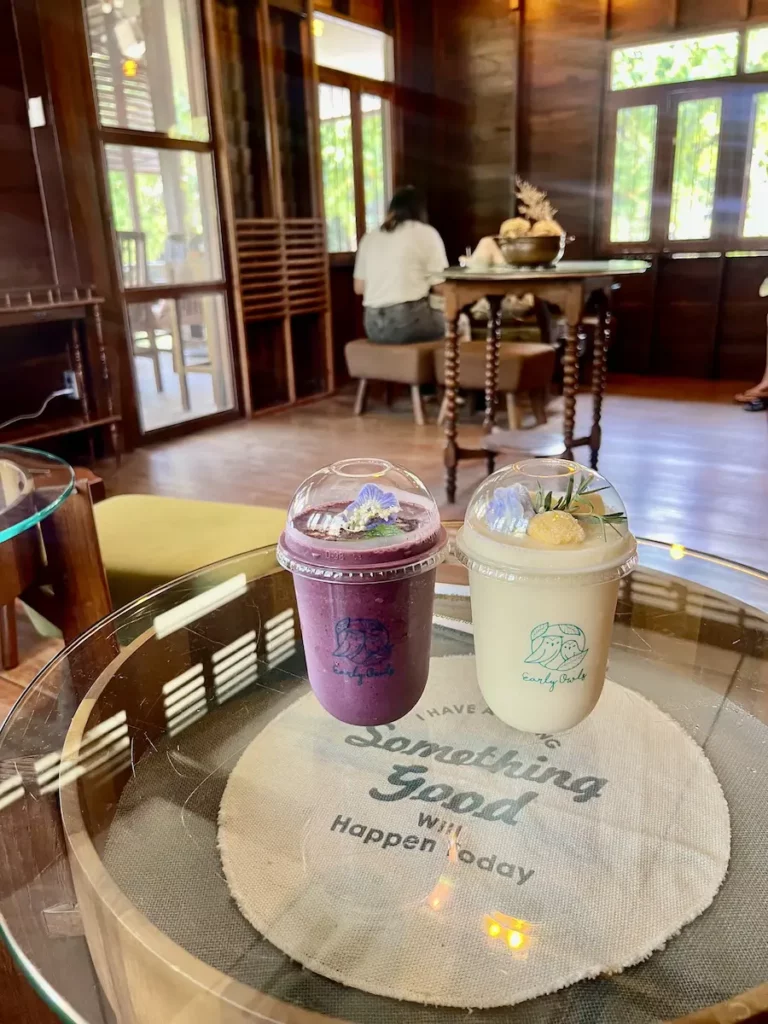 Early Owls smoothies
