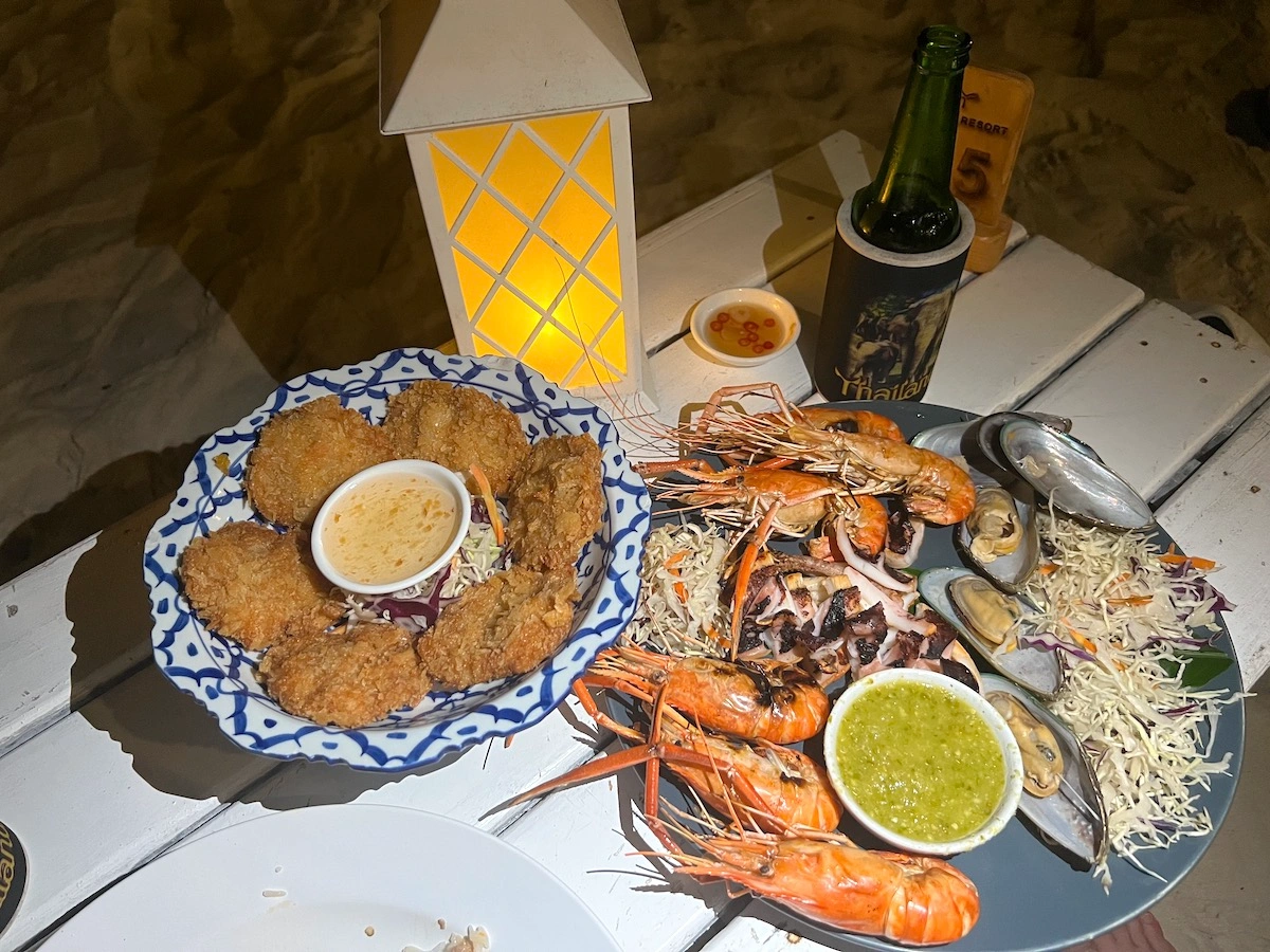 Tonsak Resort 海鮮套餐
