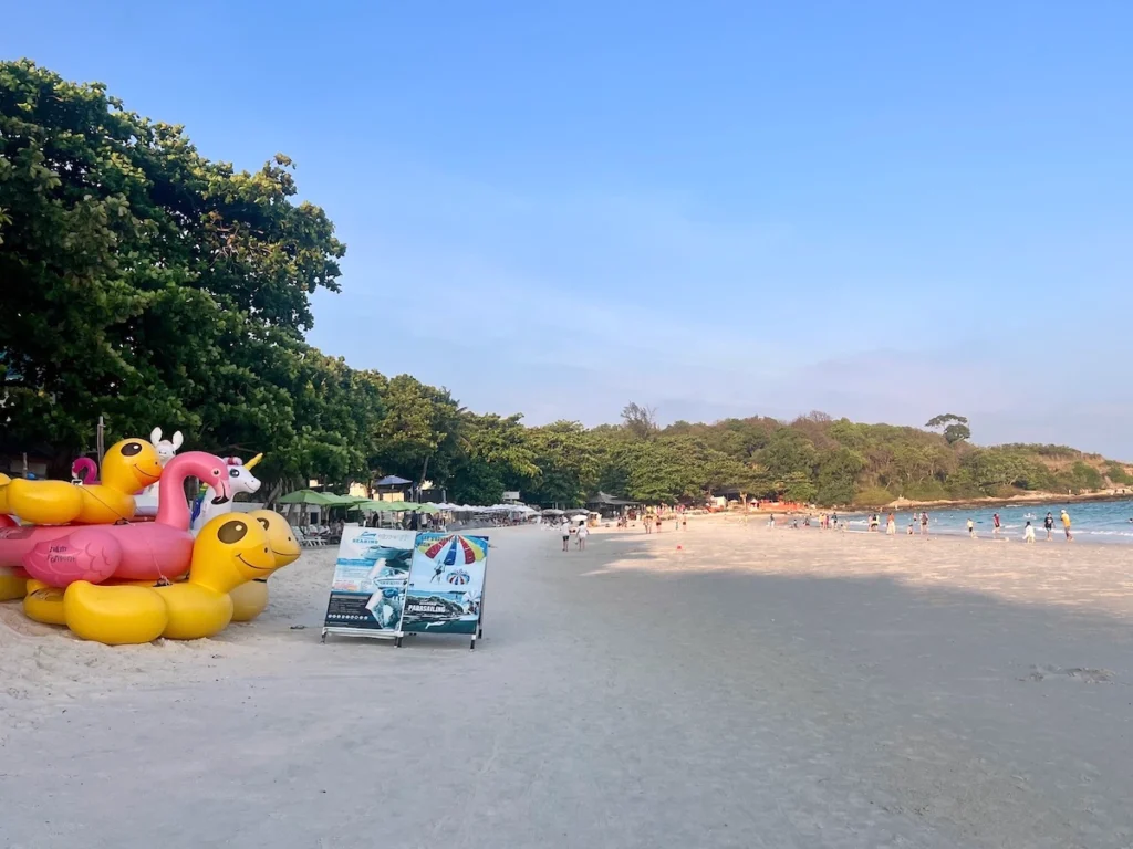 沙美島水上活動看板