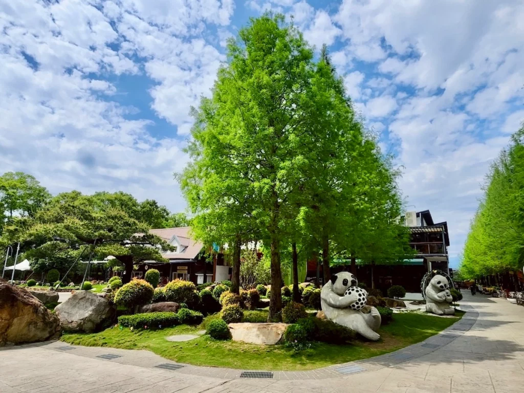 水与松萌萌園落羽松