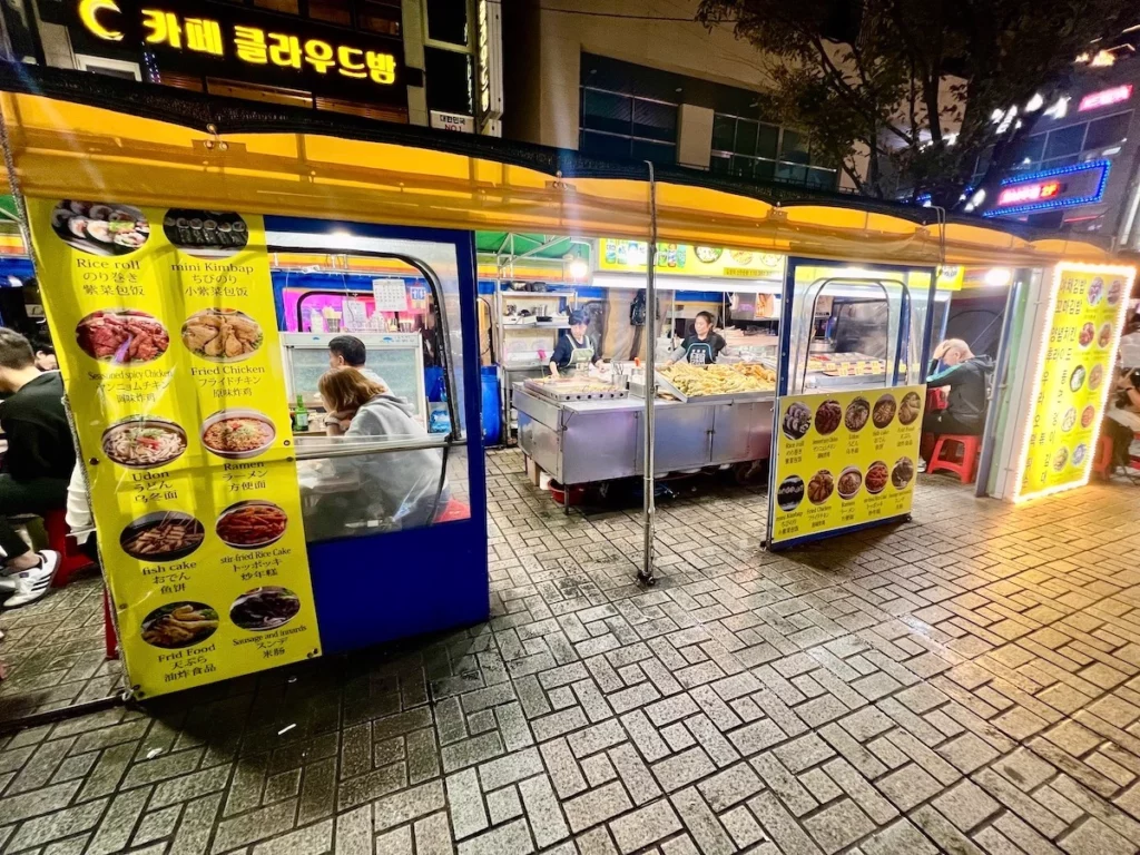 南浦洞光復路小吃攤
