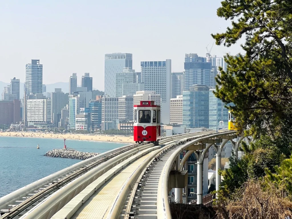 釜山天空膠囊列車