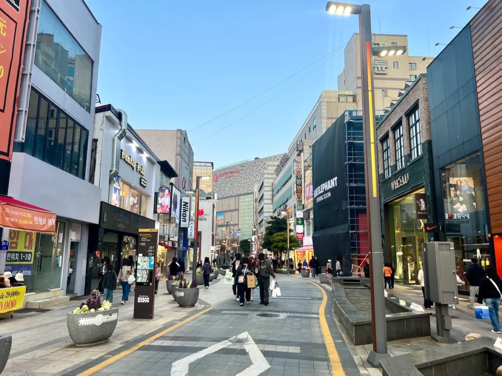 南浦洞 光復路時尚街