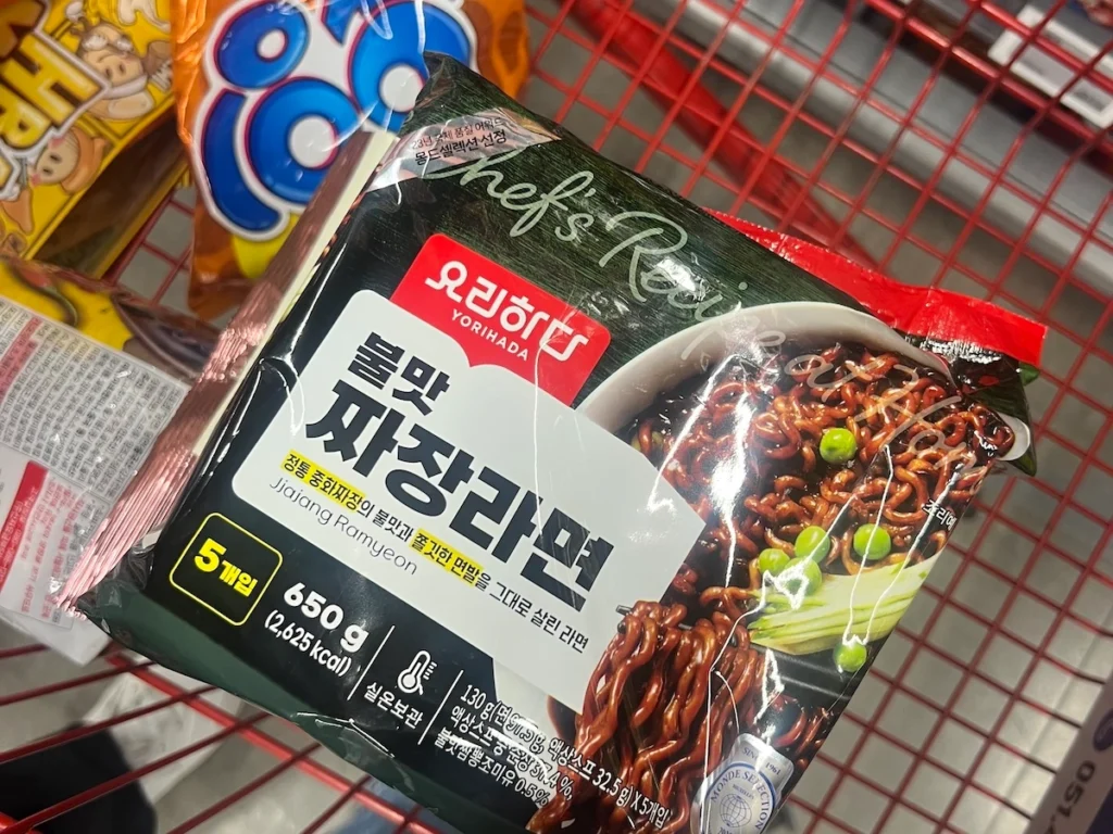 韓國炸醬麵泡麵