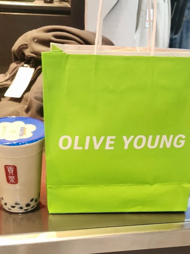 olive young購物袋