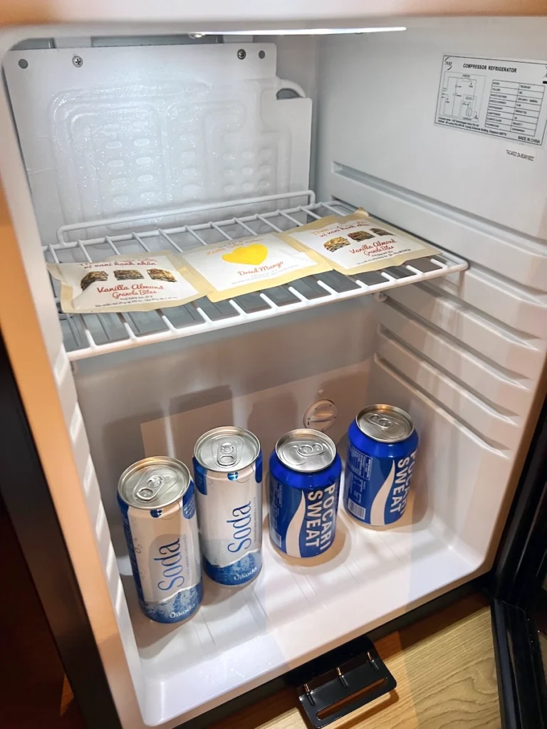 fusion resort & villas da nang minibar 冰箱