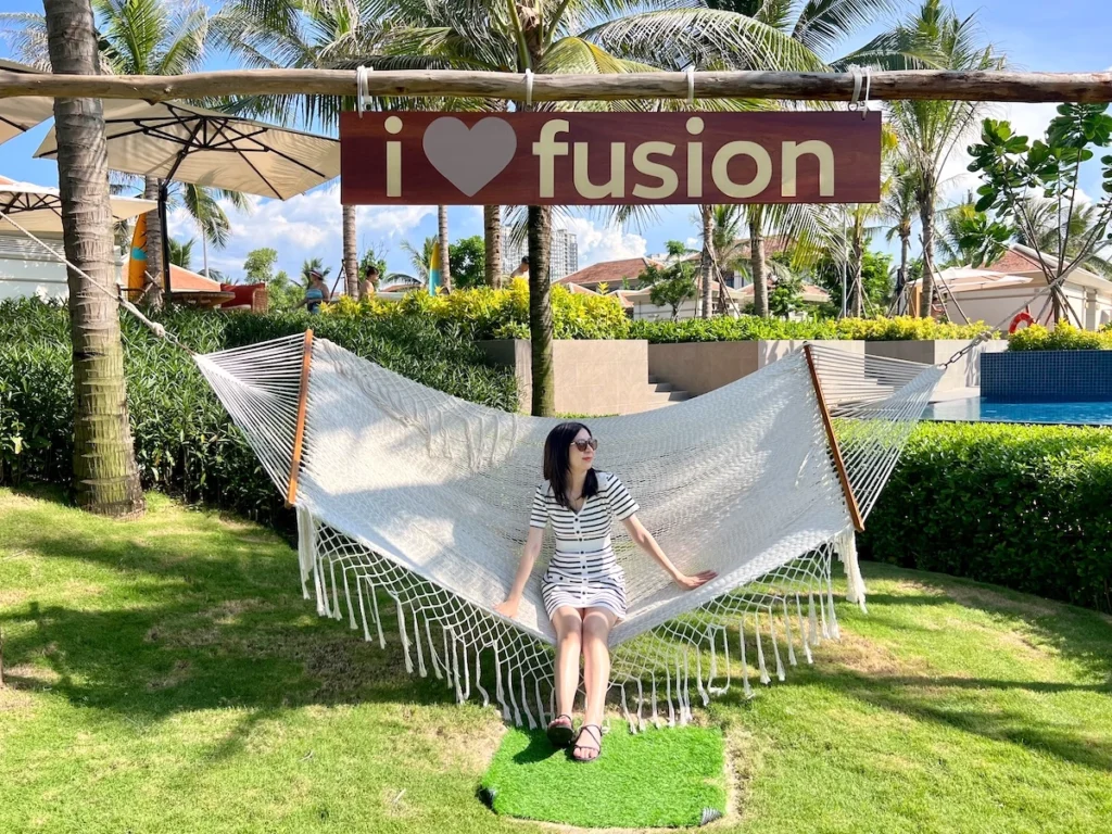 fusion resort da nang 度假村吊床