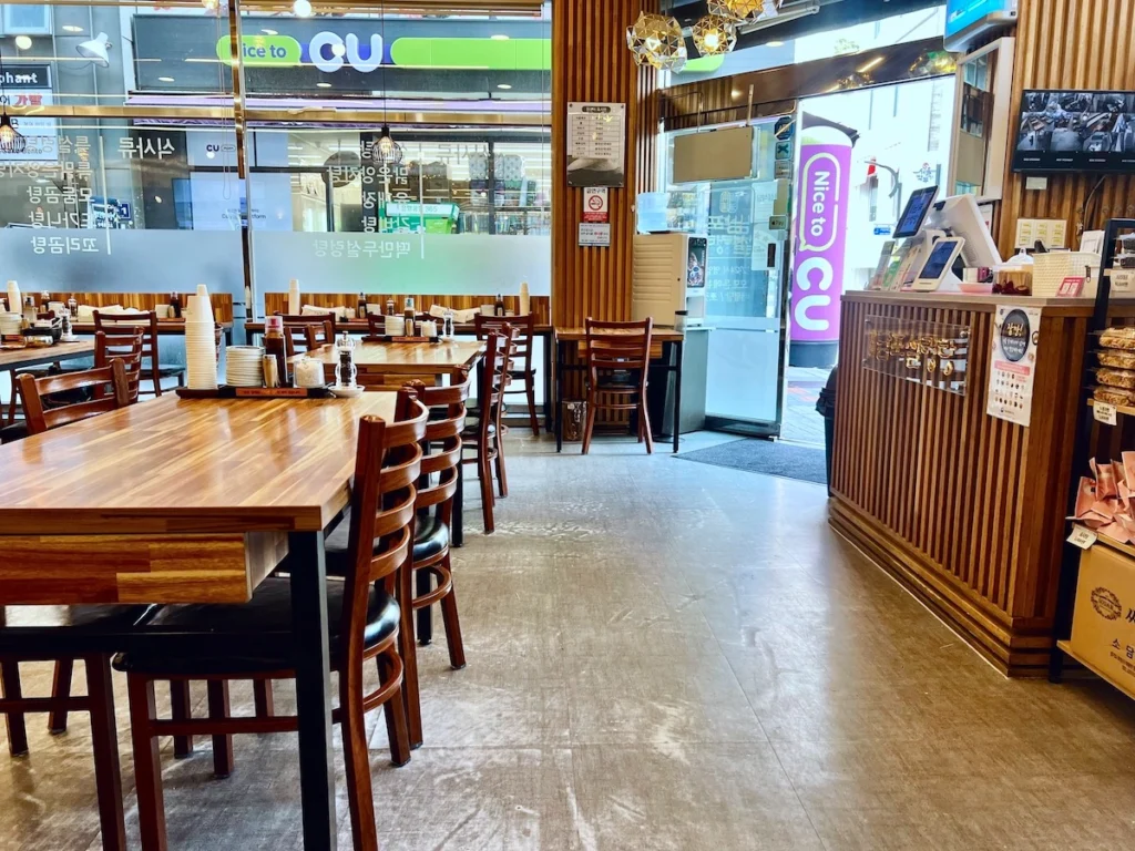 南浦雪濃湯 用餐環境和座位