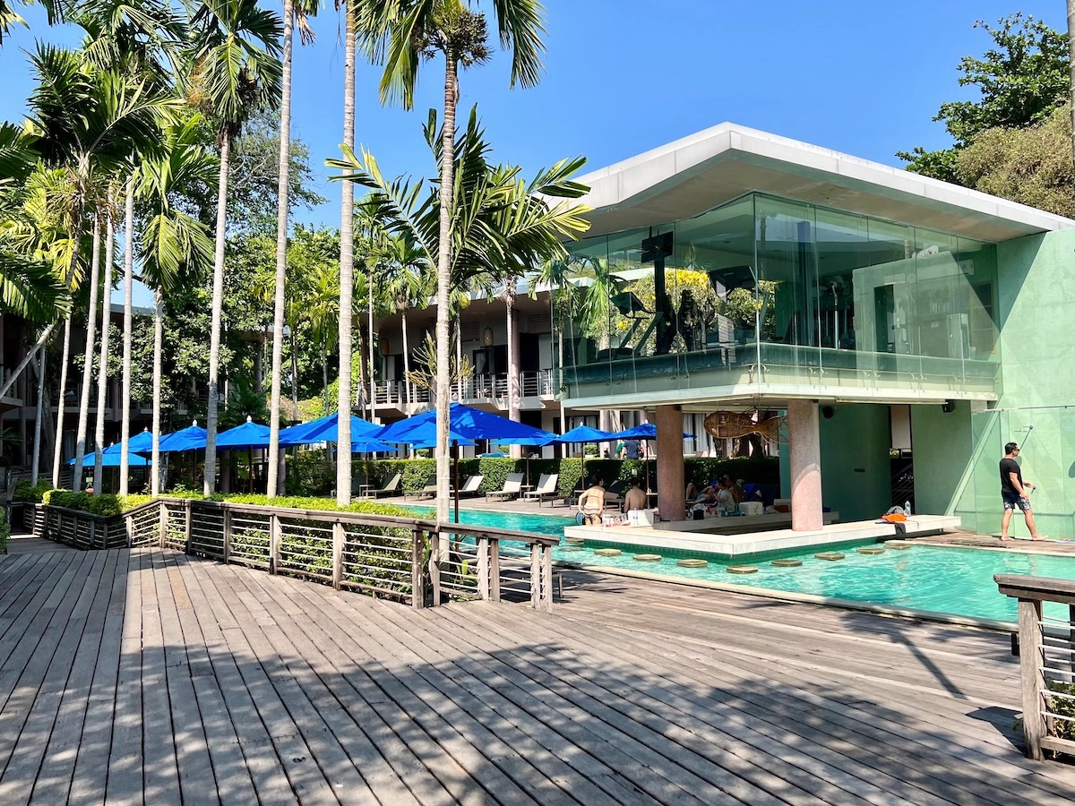 Sai Kaew Beach Resort 戶外游泳池和健身房