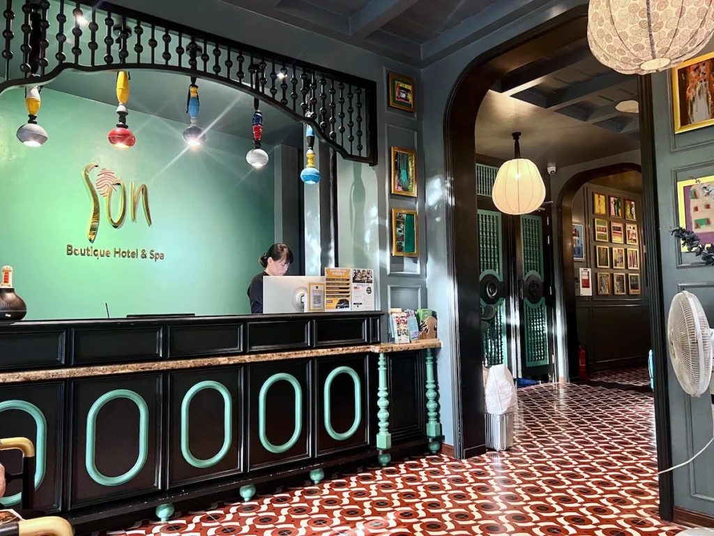 會安飯店接待櫃檯 Son Hoi An Boutique Hotel & Spa