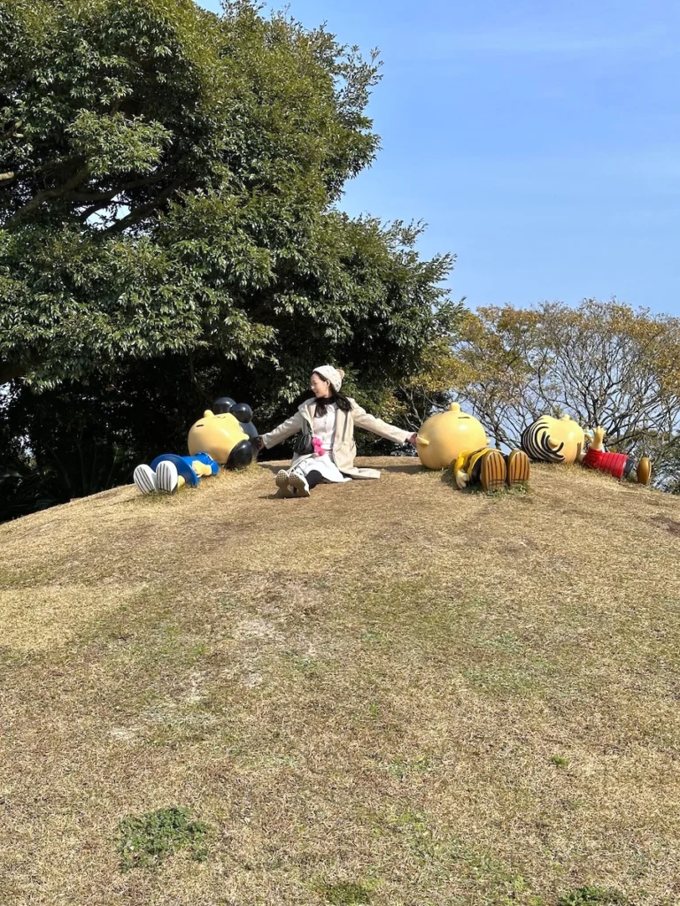 snoopy garden jeju 花生山丘