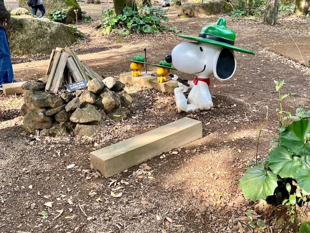 snoopy garden jeju 小獵犬童子軍露營