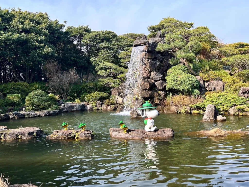 snoopy garden jeju 小獵犬童子軍