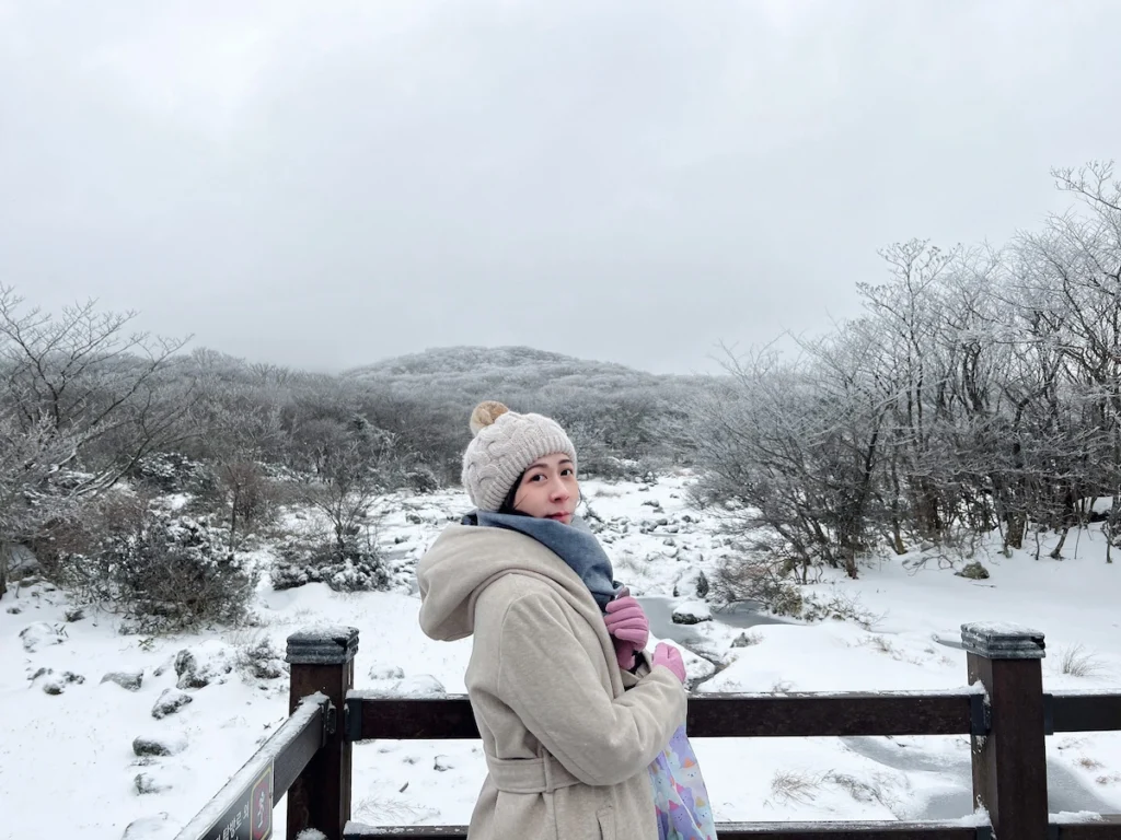 1100高地冬天雪景