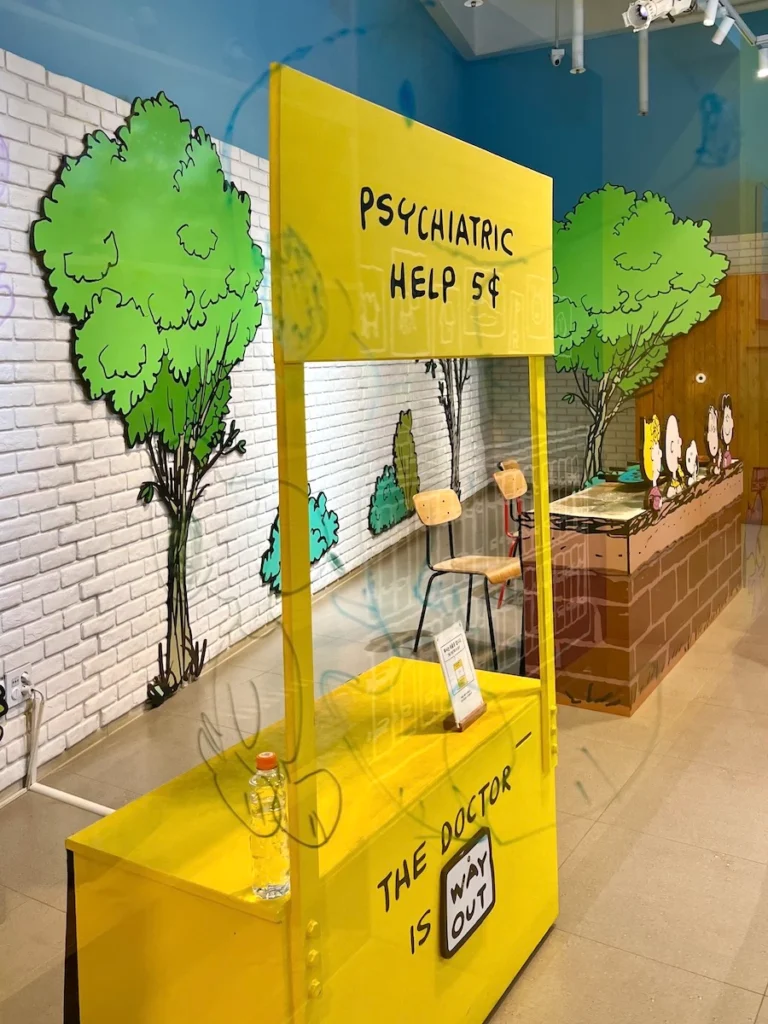 snoopy garden jeju 館內展區