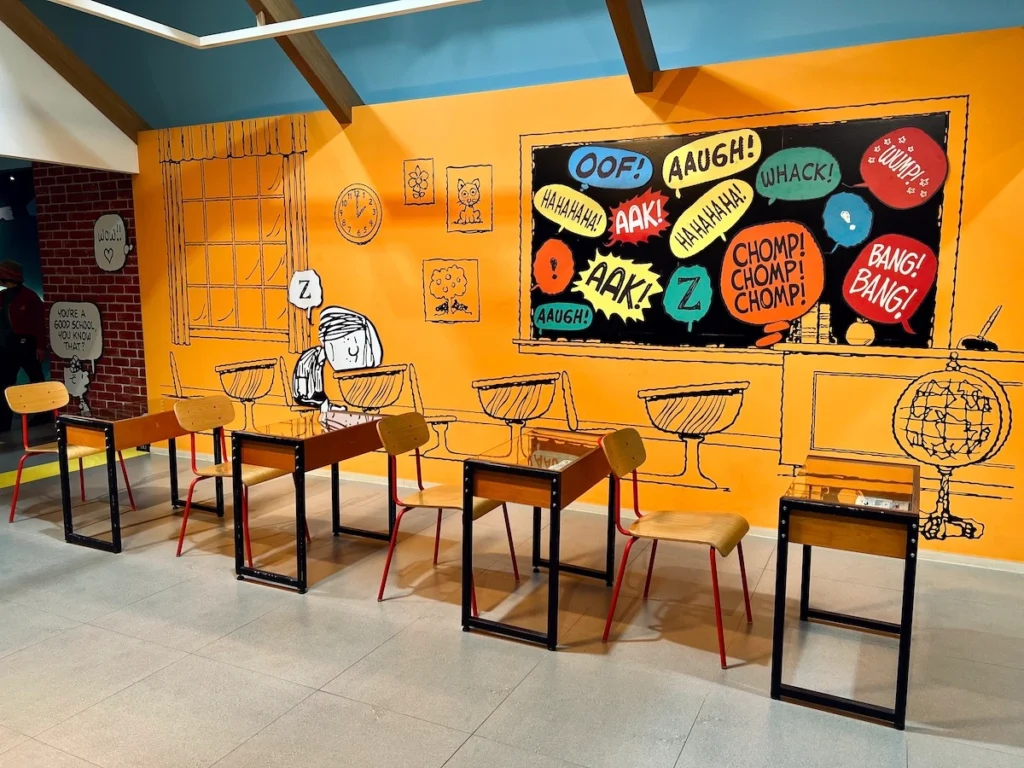 snoopy garden jeju 花生漫畫教室
