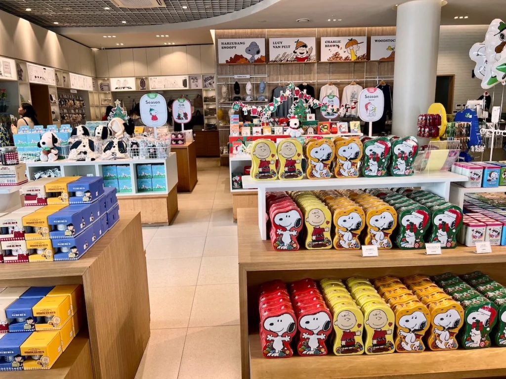 snoopy garden 紀念品店商品