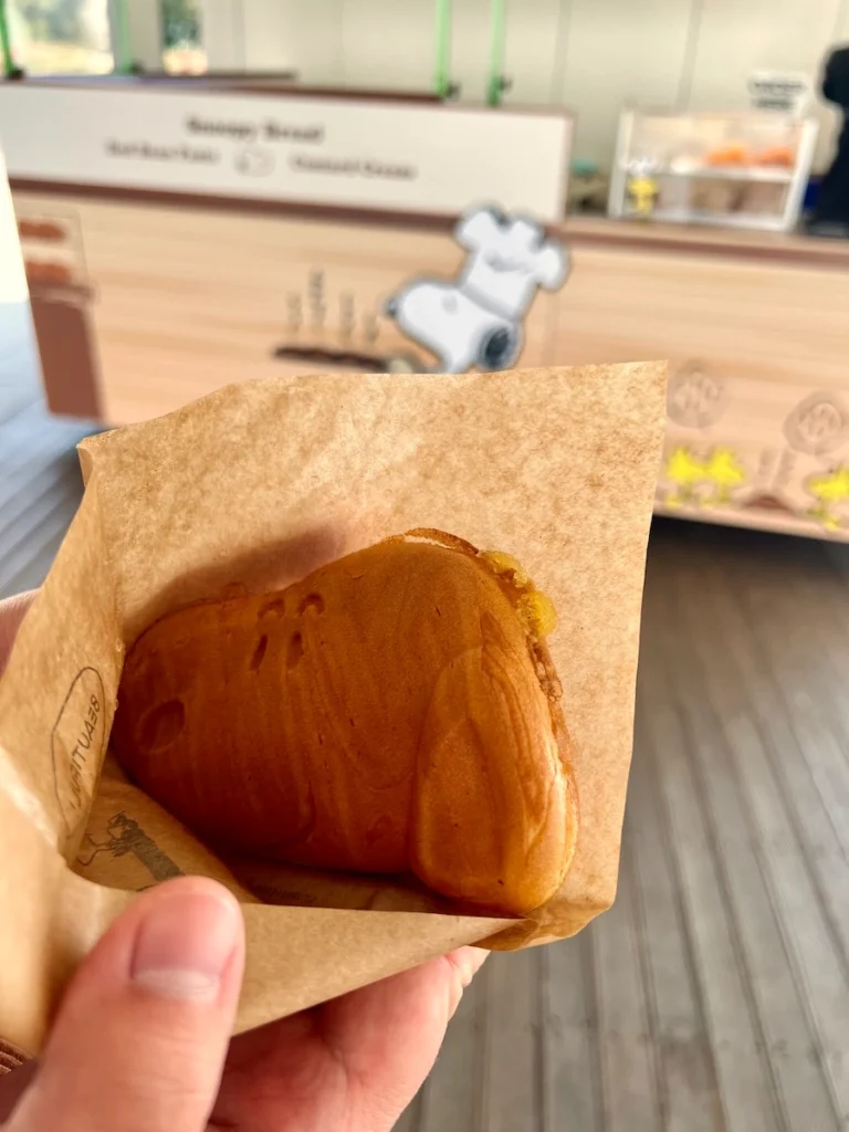 Snoopy Garden 史努比造型的鯛魚燒