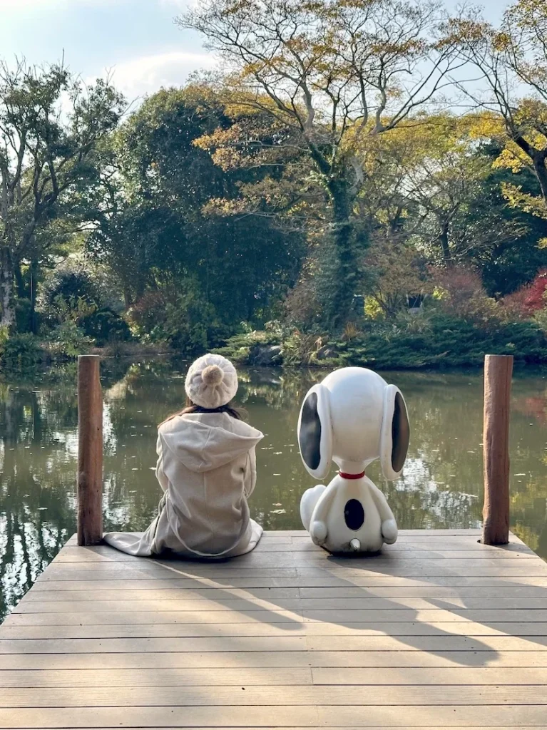 snoopy garden jeju 史努比溫暖小狗湖