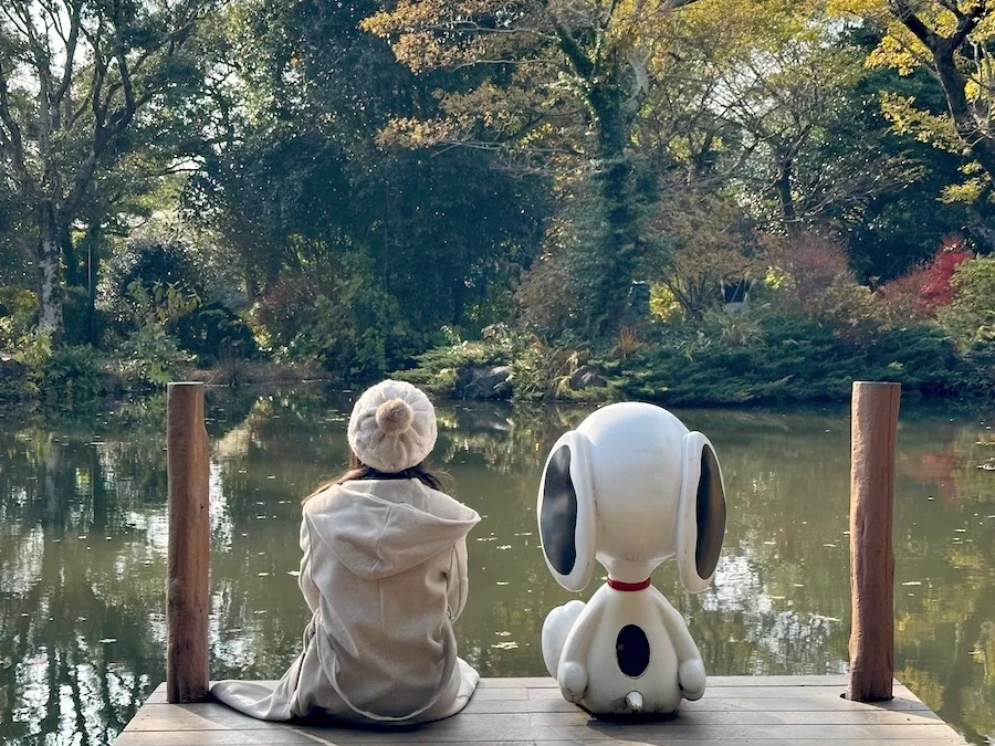 snoopy garden jeju 史努比溫暖小狗湖