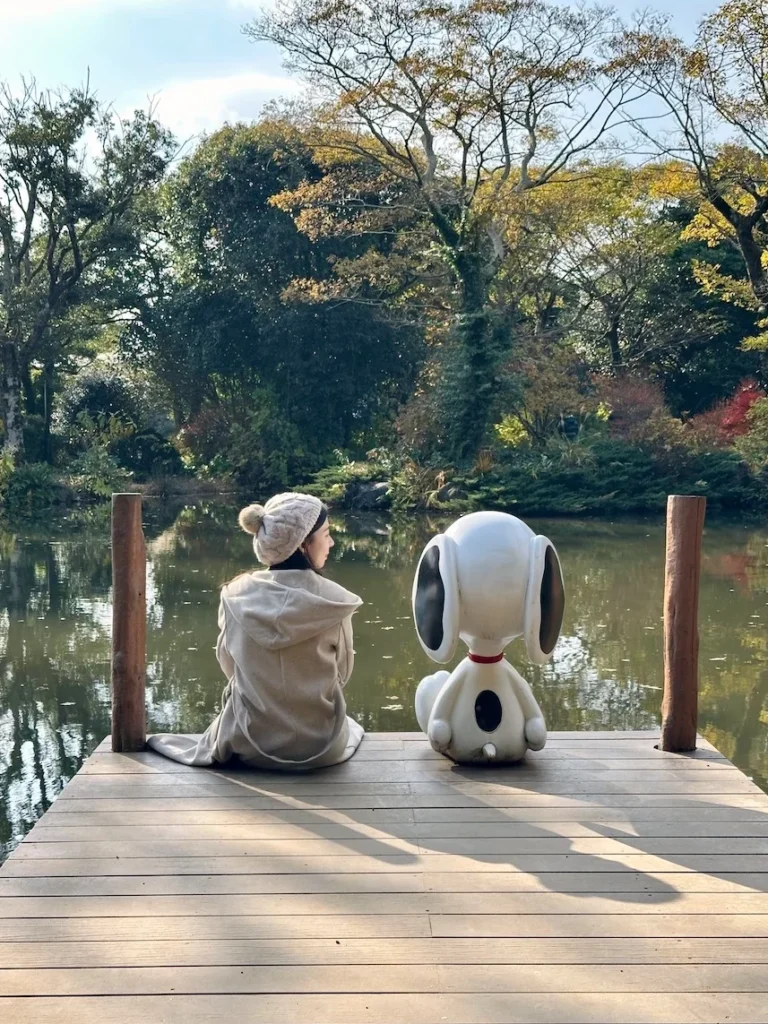 snoopy garden jeju 史努比溫暖小狗湖