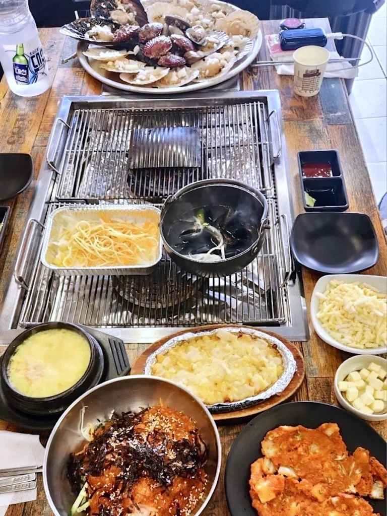 松島海底貝殼王國烤扇貝套餐