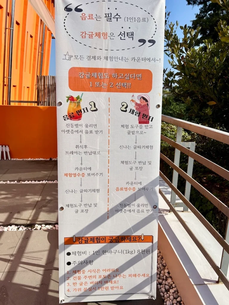 Cafe the Container 採橘子方案價格