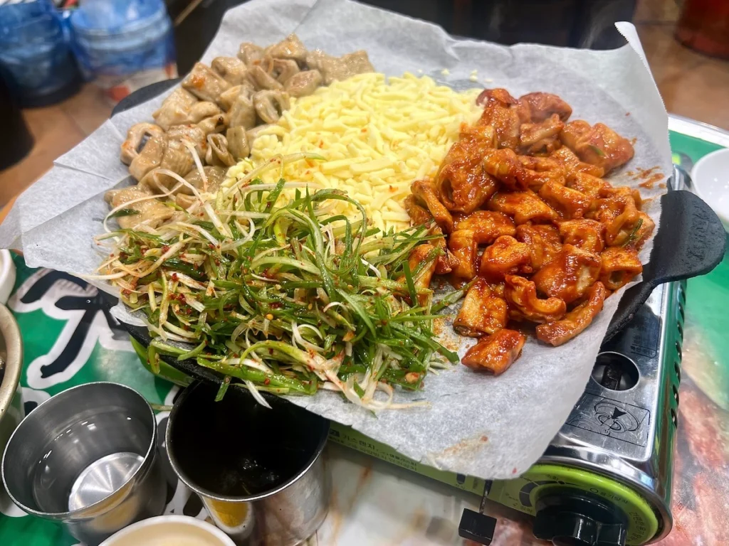 海田烤腸三人份套餐 鹽烤、醬烤、起司