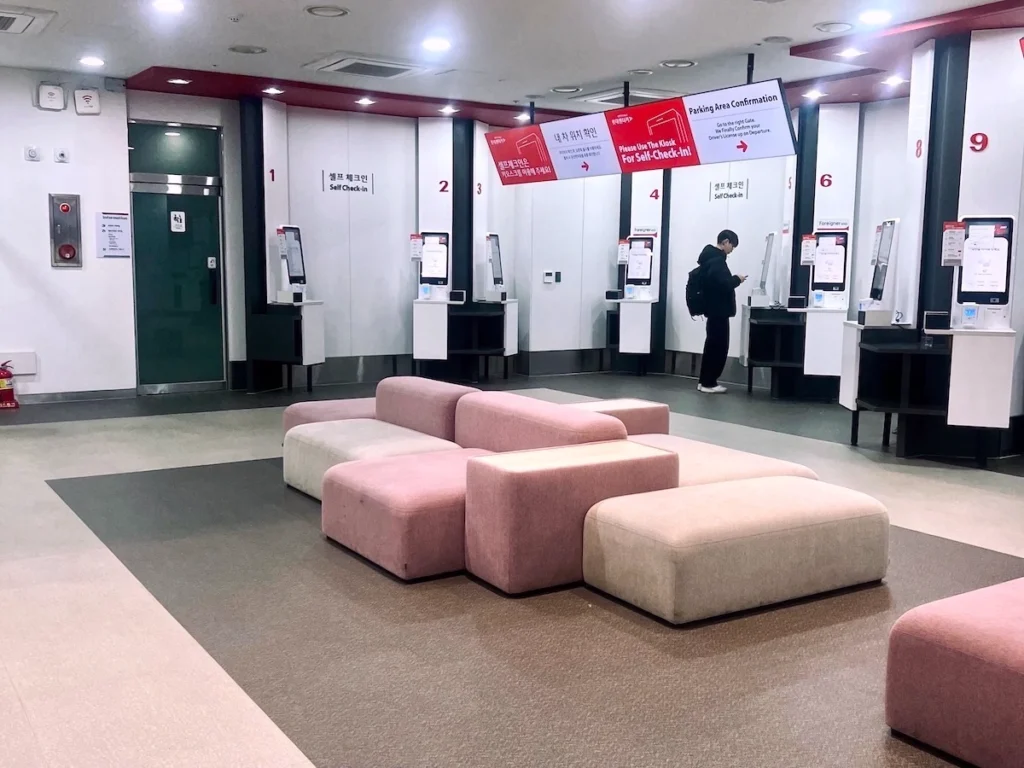 濟州島樂天租車大廳