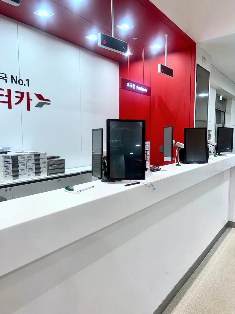 樂天租車 外國人辦理櫃檯