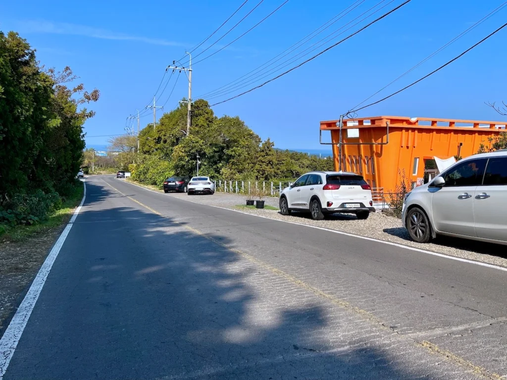 濟州島路邊停車