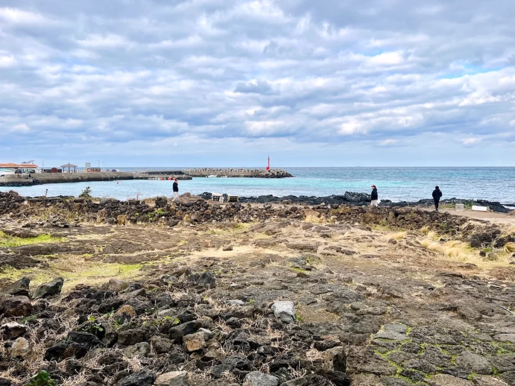倫敦貝果博物館濟州店 戶外海景