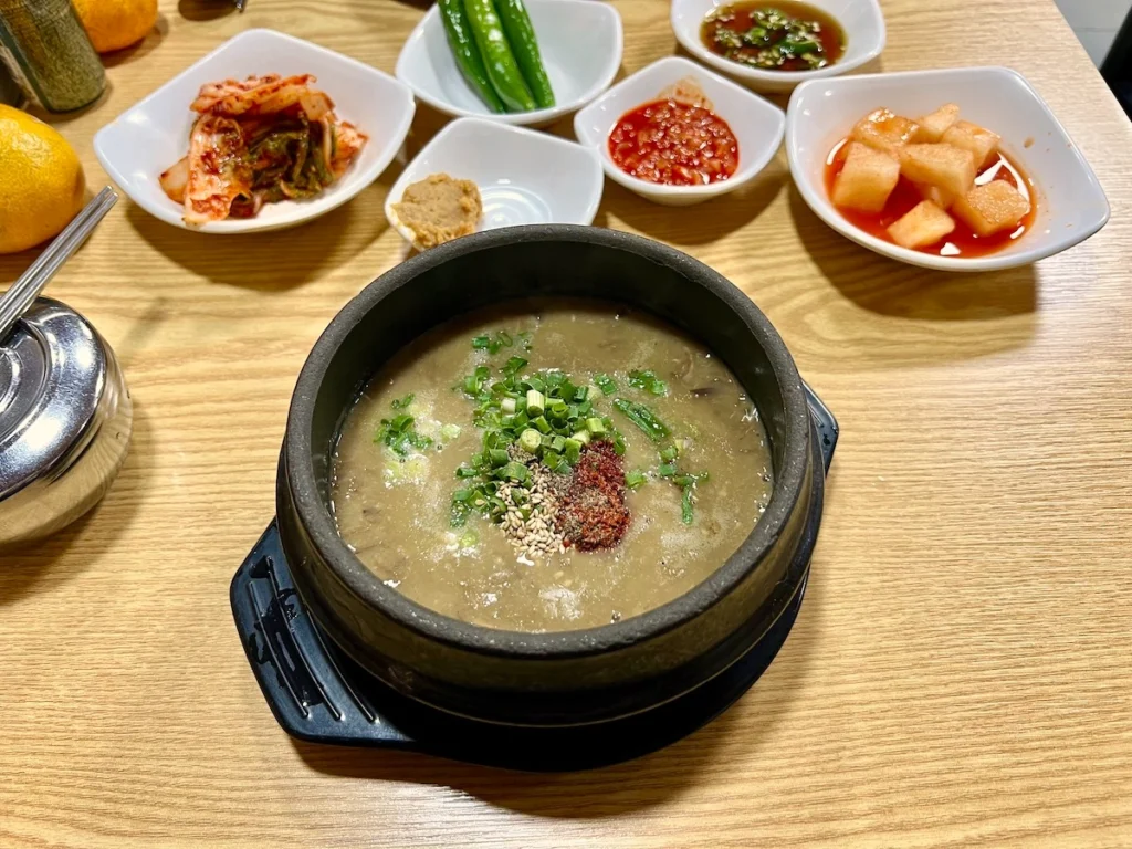 濟州島宇進解酒湯