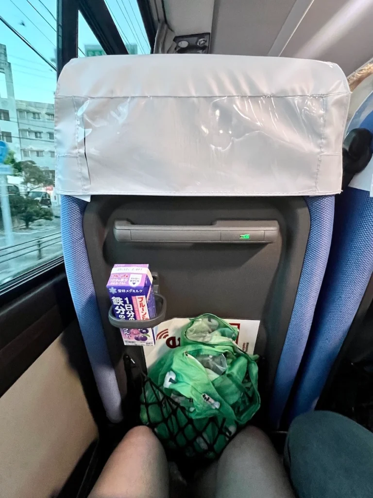 沖繩117高速巴士座位設施