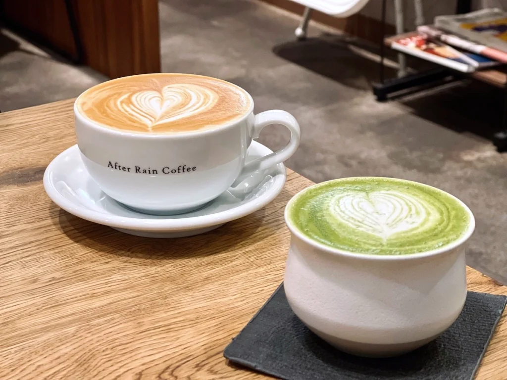After Rain Coffee 名護咖啡廳拿鐵