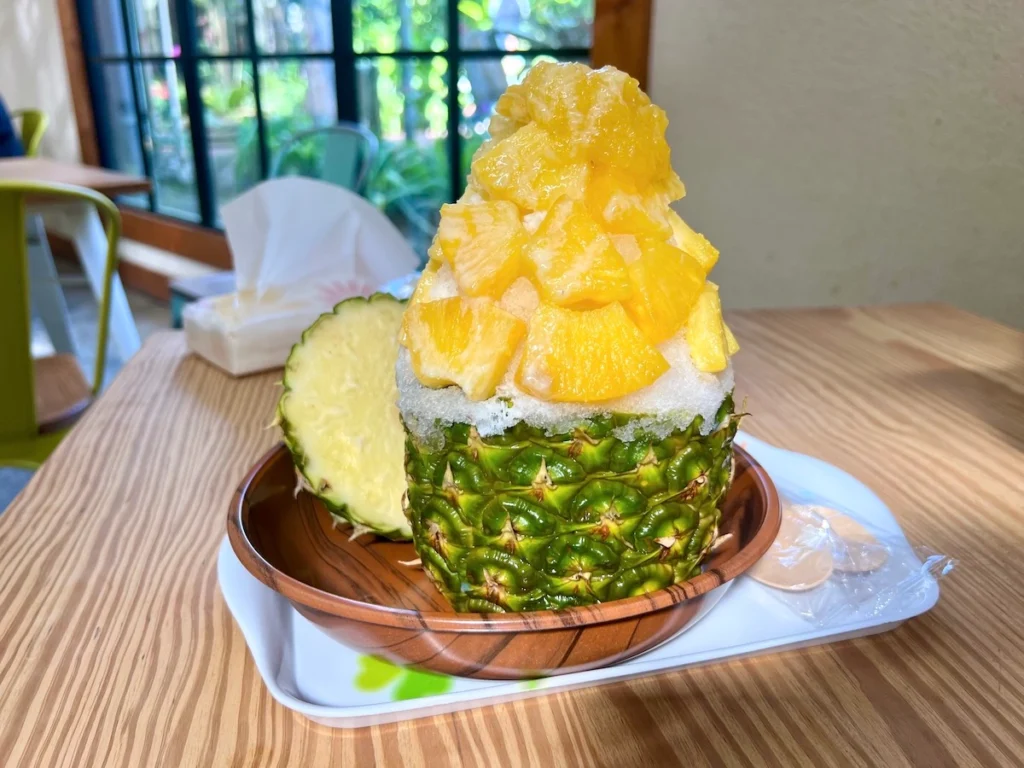 沖繩名護鳳梨園 鳳梨刨冰