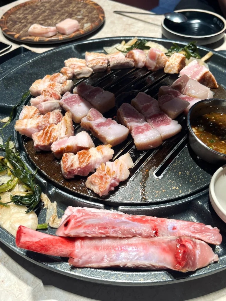 濟州島熟成到黑豬肉烤肉