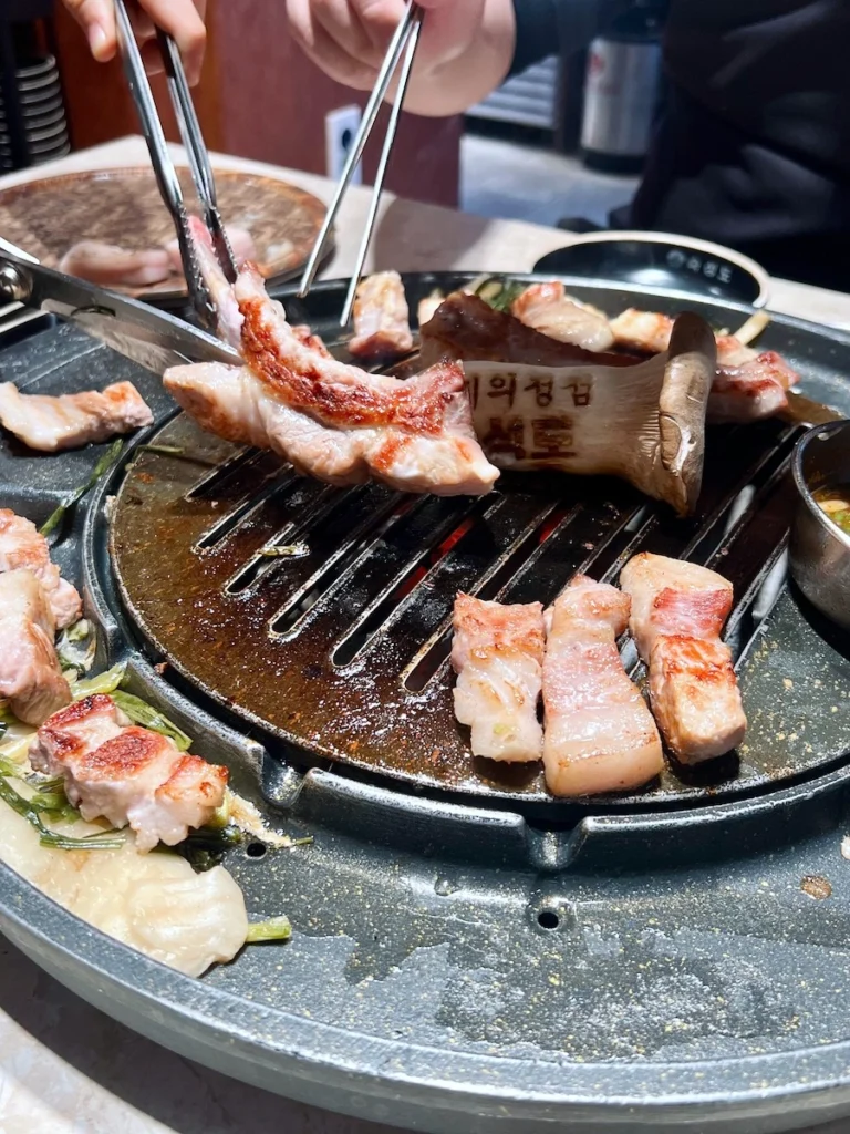 濟州島熟成到黑豬肉烤肉