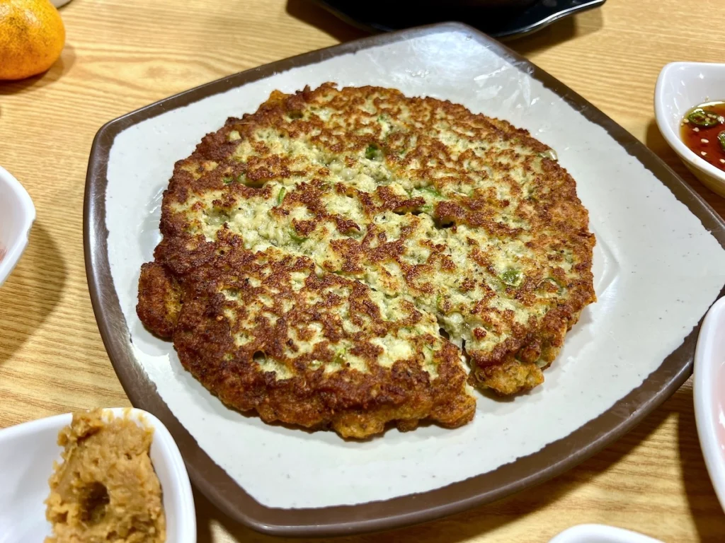 濟州島宇進解酒湯 綠豆煎餅