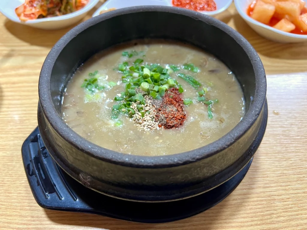 濟州島宇進解酒湯 蕨菜豬肉湯