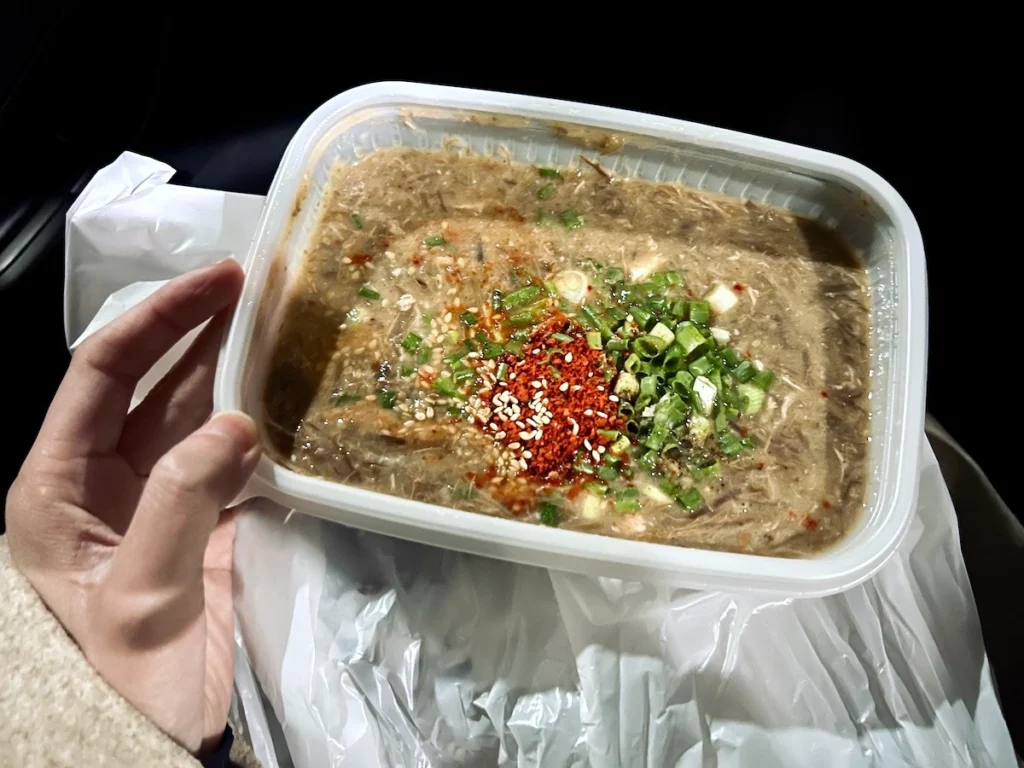 濟州島宇進解酒湯 外帶蕨菜豬肉湯